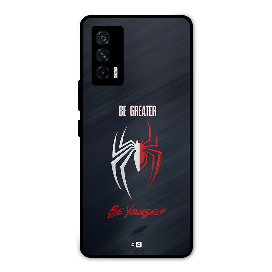 Be Greater Metal Back Case for iQOO 7 5G