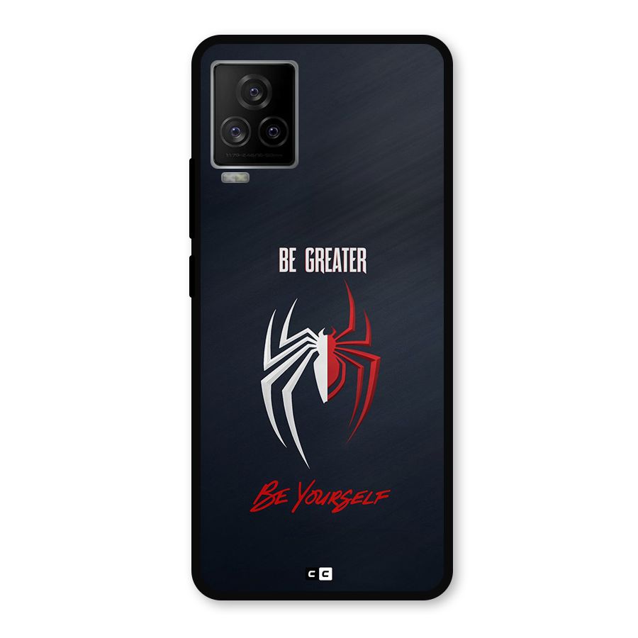 Be Greater Metal Back Case for iQOO 7 Legend 5G