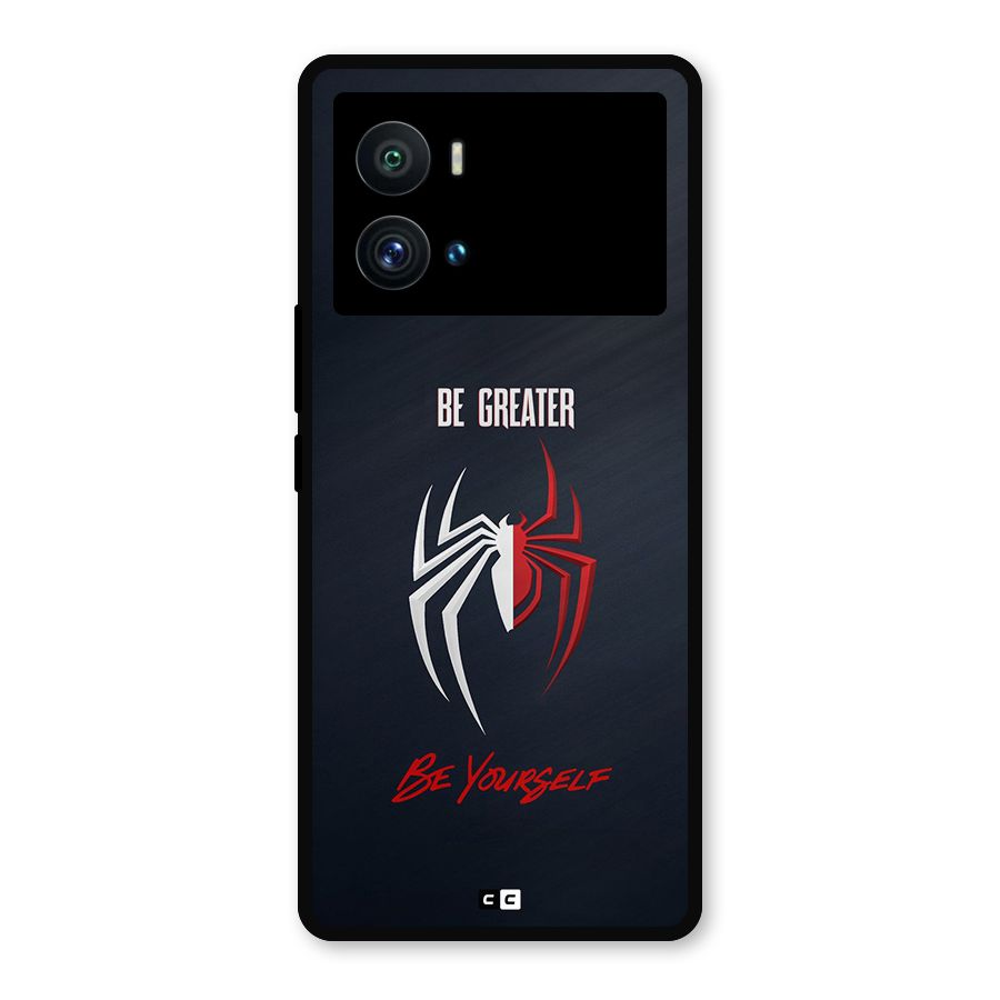 Be Greater Metal Back Case for iQOO 9 Pro