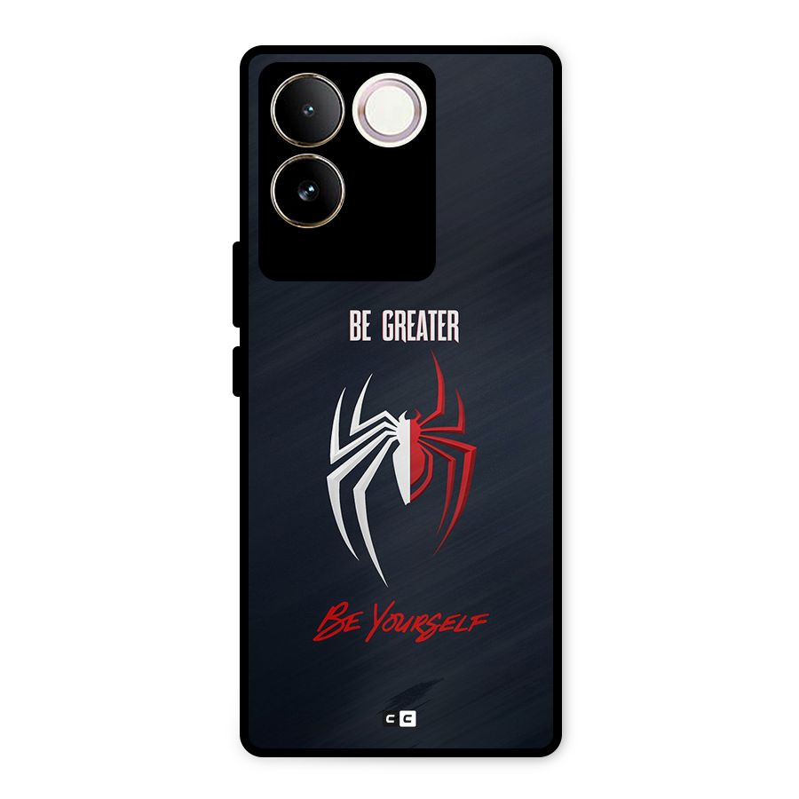 Be Greater Metal Back Case for iQOO Z7 Pro