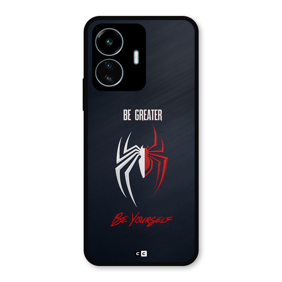 Be Greater Metal Back Case for vivo iQOO Z6 Lite 5G