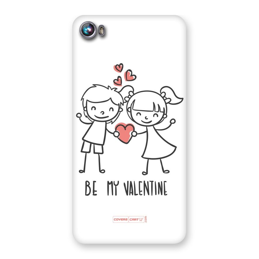 Be My Valentine Back Case for Micromax Canvas Fire 4 A107