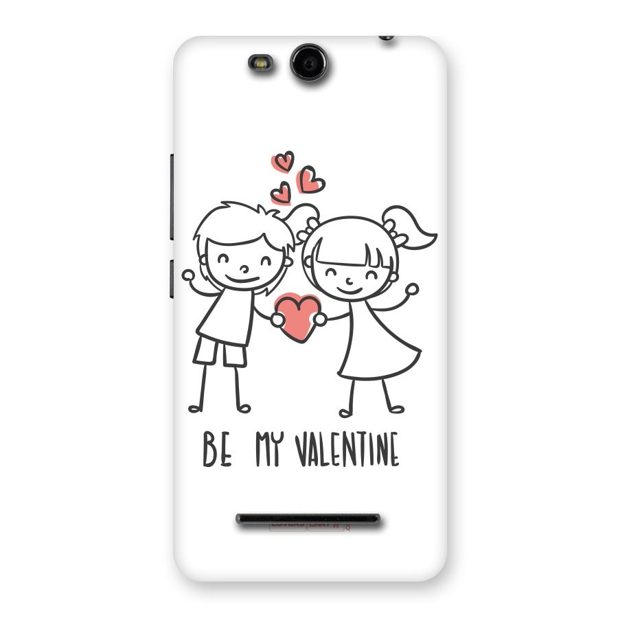 Be My Valentine Back Case for Micromax Canvas Juice 3 Q392