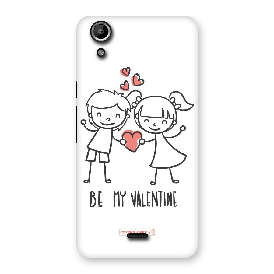Be My Valentine Back Case for Micromax Canvas Selfie Lens Q345