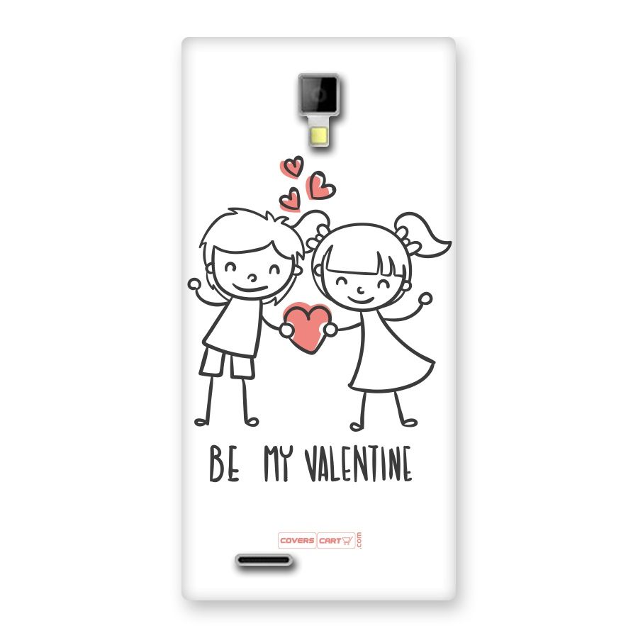 Be My Valentine Back Case for Micromax Canvas Xpress A99
