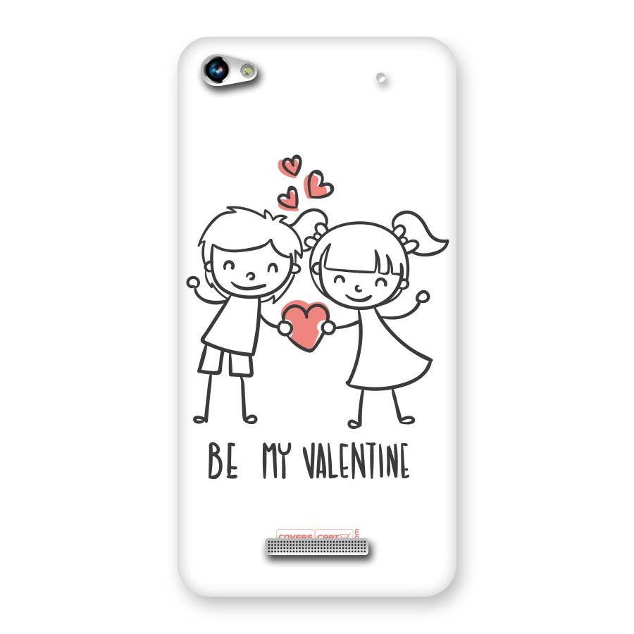 Be My Valentine Back Case for Micromax Hue 2