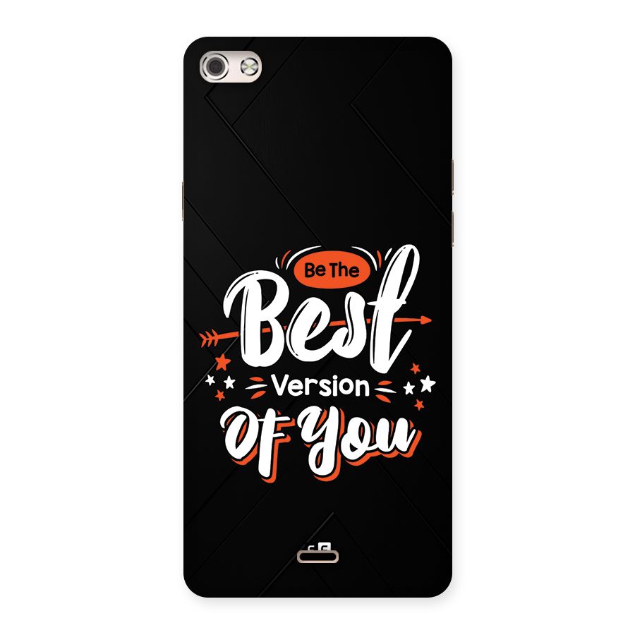 Be The Best Back Case for Canvas Silver 5