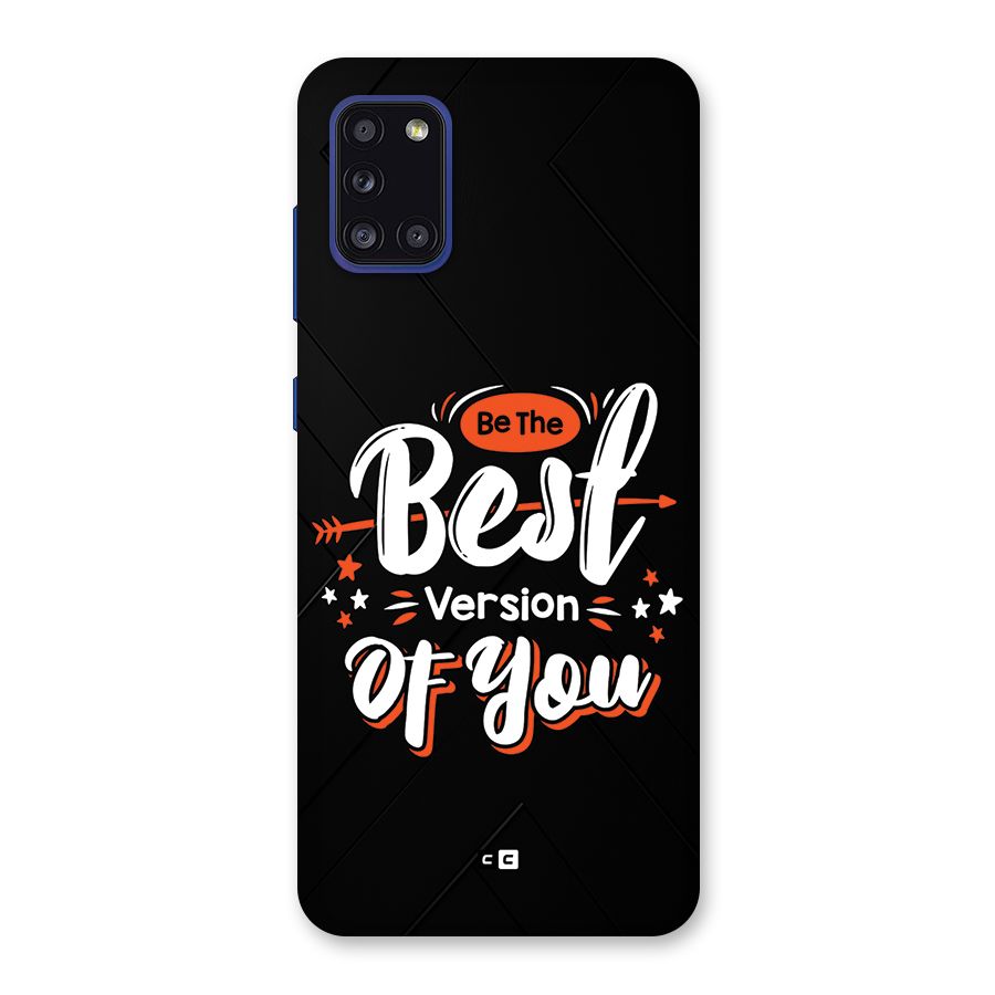 Be The Best Back Case for Galaxy A31