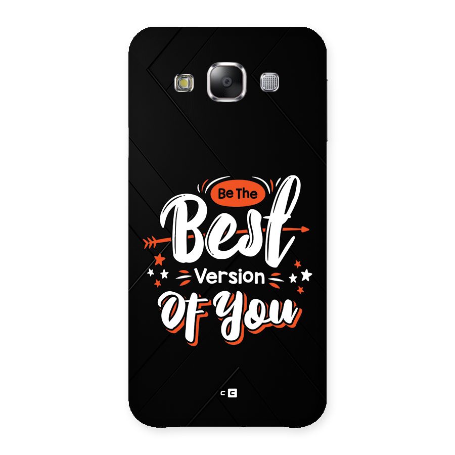 Be The Best Back Case for Galaxy E5