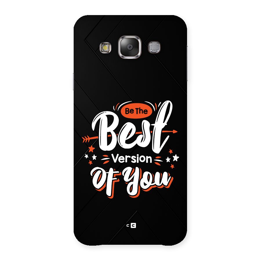 Be The Best Back Case for Galaxy E7