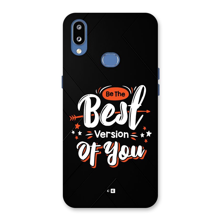 Be The Best Back Case for Galaxy M01s