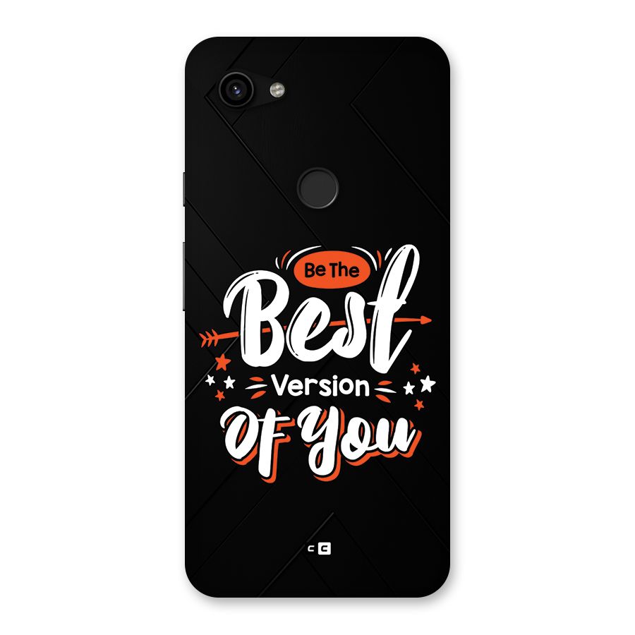 Be The Best Back Case for Google Pixel 3a XL