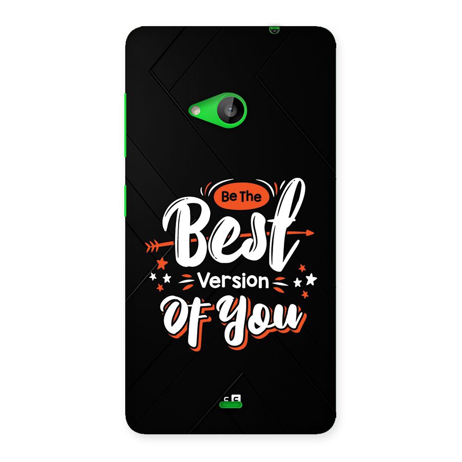 Be The Best Back Case for Lumia 535