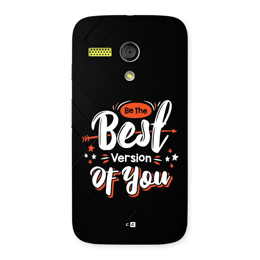 Be The Best Back Case for Moto G