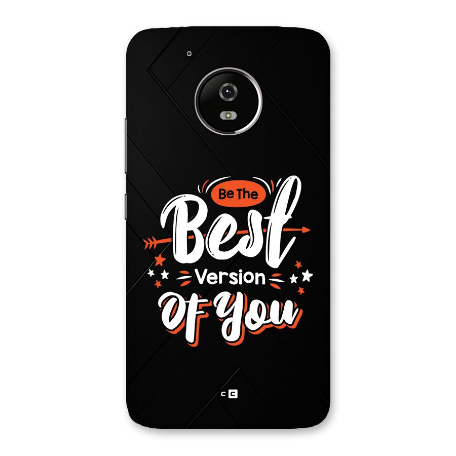 Be The Best Back Case for Moto G5