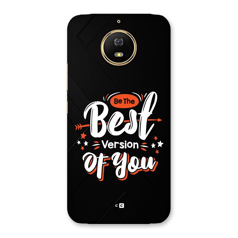Be The Best Back Case for Moto G5s