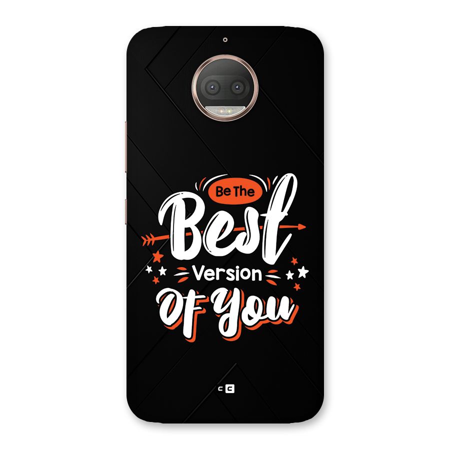 Be The Best Back Case for Moto G5s Plus