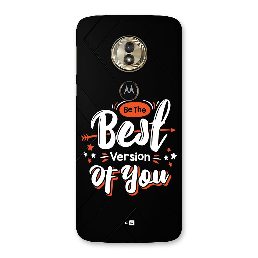 Be The Best Back Case for Moto G6 Play