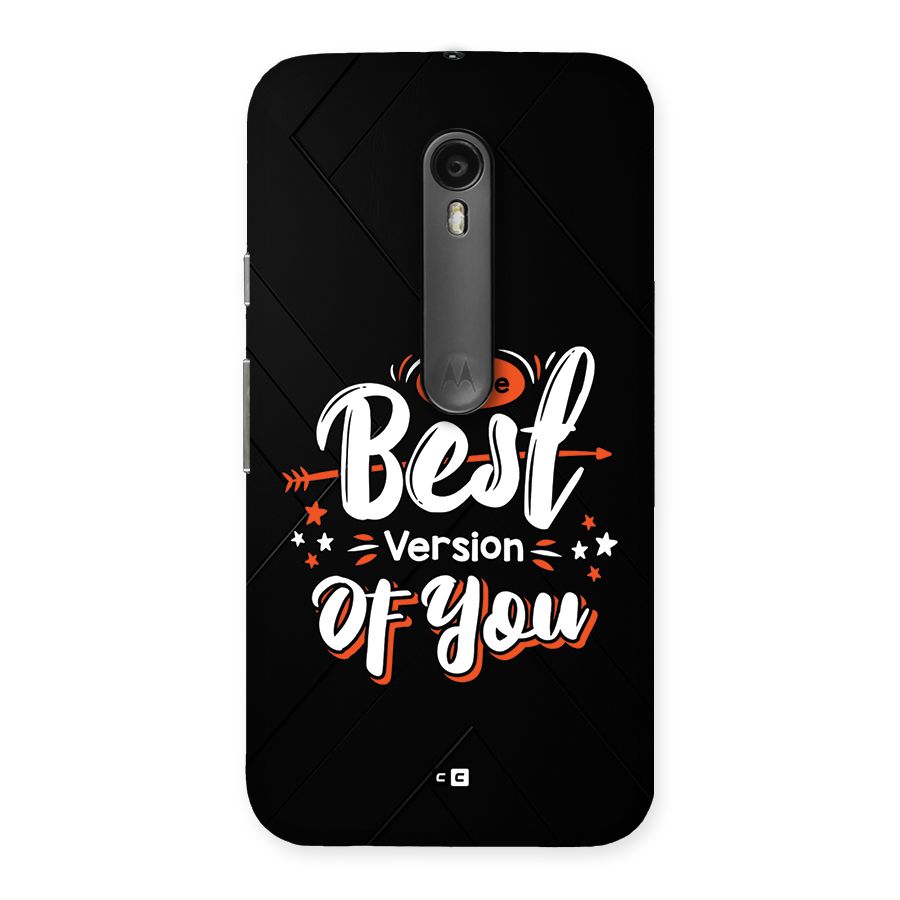 Be The Best Back Case for Moto G Turbo