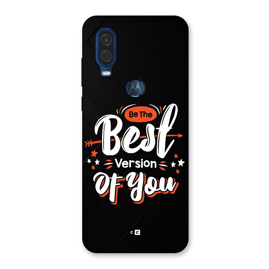 Be The Best Back Case for Motorola One Vision