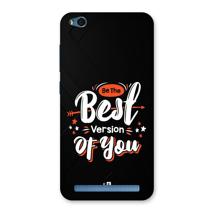 Be The Best Back Case for Redmi 5A