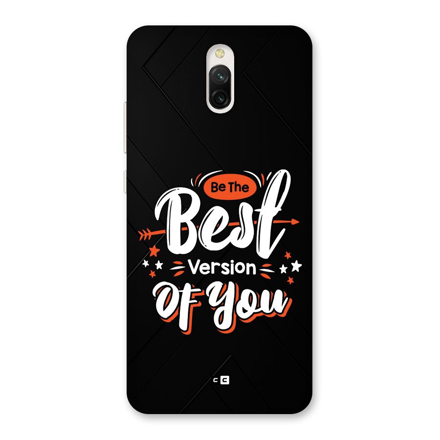 Be The Best Back Case for Redmi 8A Dual