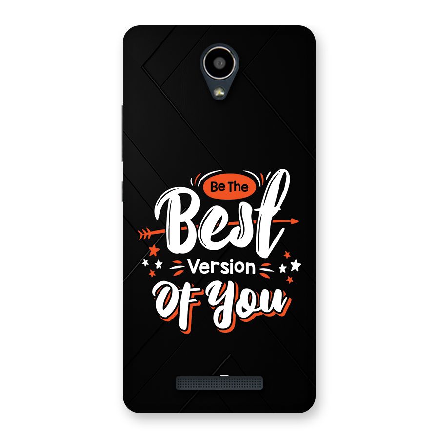 Be The Best Back Case for Redmi Note 2