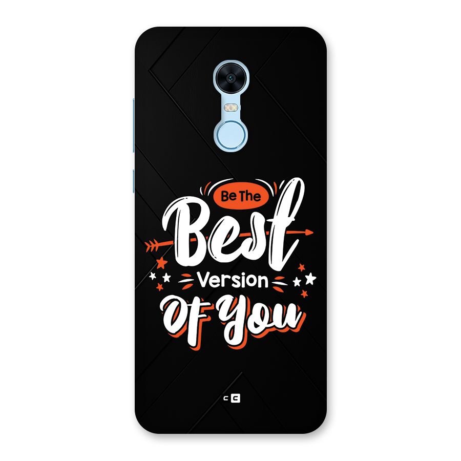 Be The Best Back Case for Redmi Note 5