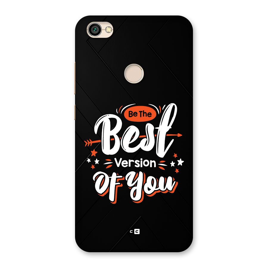 Be The Best Back Case for Redmi Y1 2017