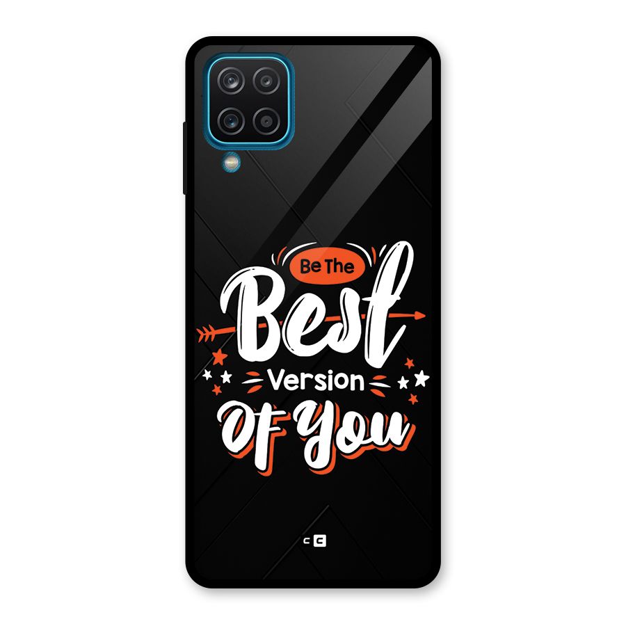 Be The Best Glass Back Case for Galaxy A12