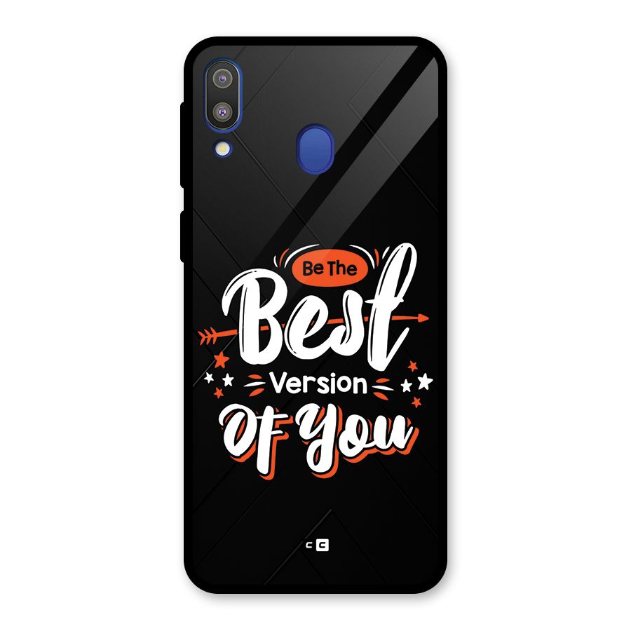 Be The Best Glass Back Case for Galaxy M20