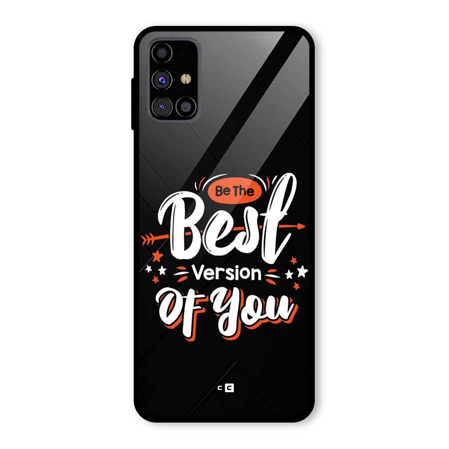 Be The Best Glass Back Case for Galaxy M31s