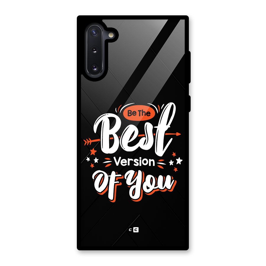 Be The Best Glass Back Case for Galaxy Note 10