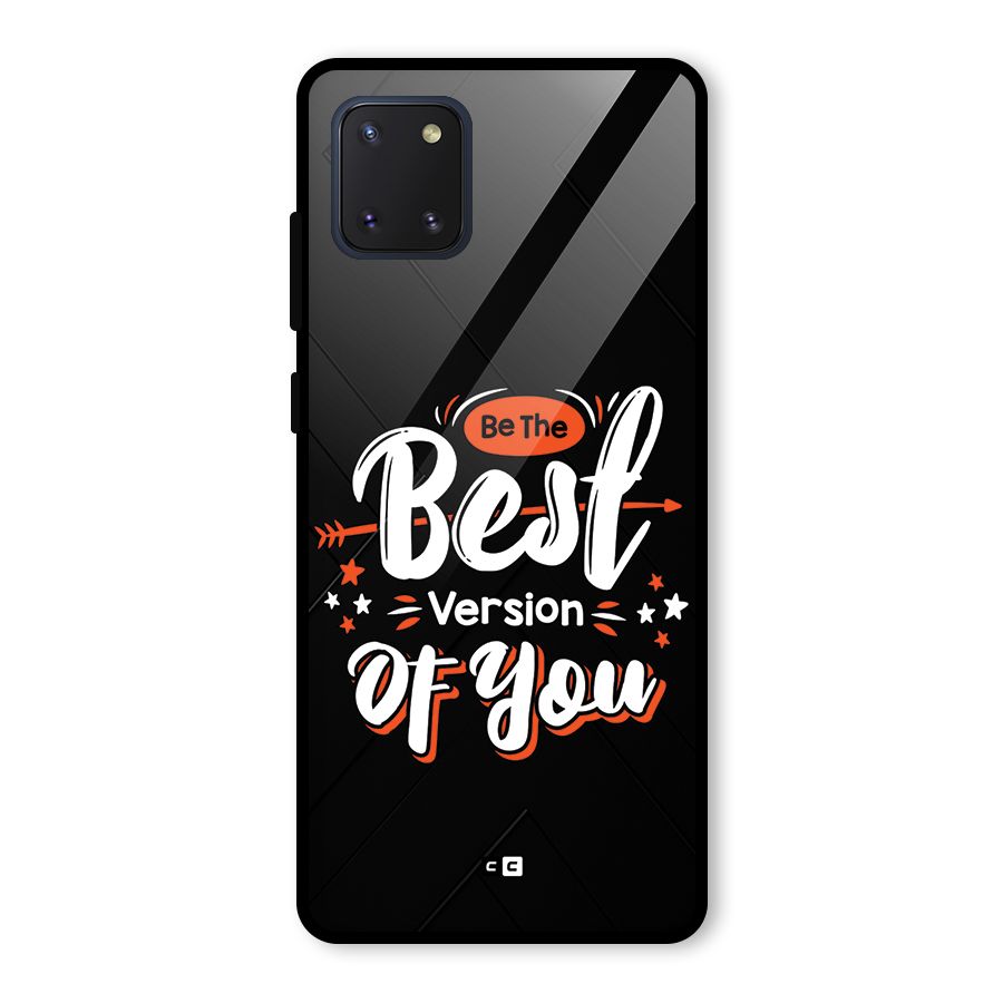 Be The Best Glass Back Case for Galaxy Note 10 Lite