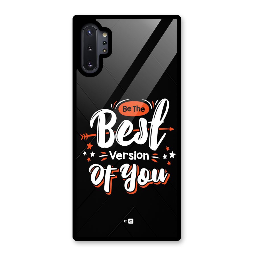 Be The Best Glass Back Case for Galaxy Note 10 Plus