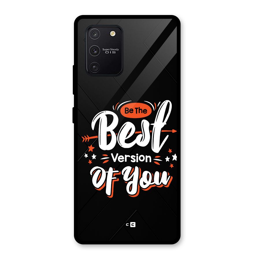Be The Best Glass Back Case for Galaxy S10 Lite