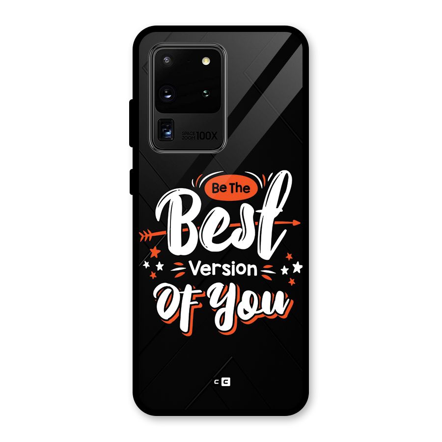 Be The Best Glass Back Case for Galaxy S20 Ultra