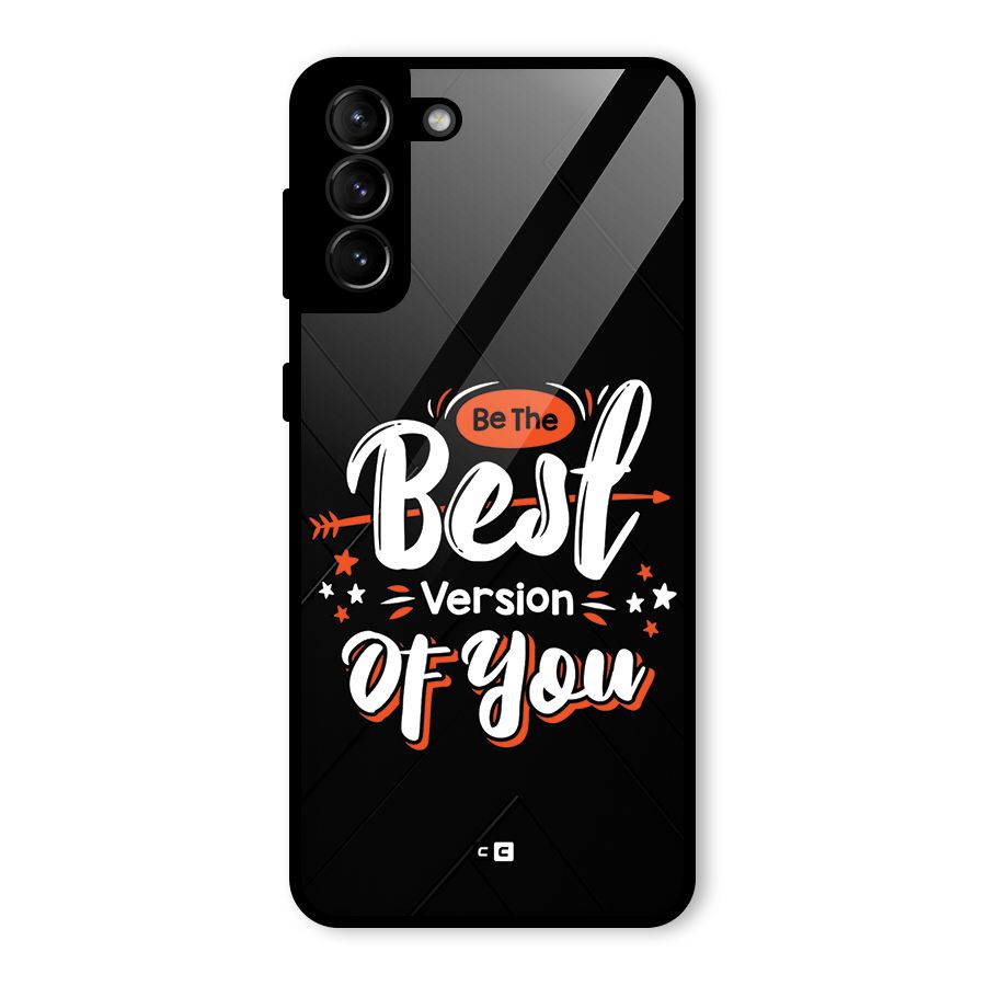 Be The Best Glass Back Case for Galaxy S21 Plus