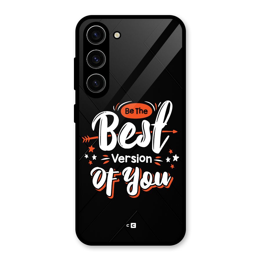 Be The Best Glass Back Case for Galaxy S23