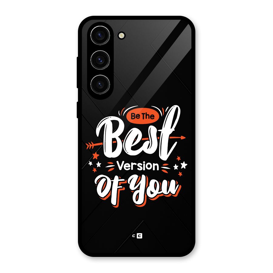 Be The Best Glass Back Case for Galaxy S23 Plus