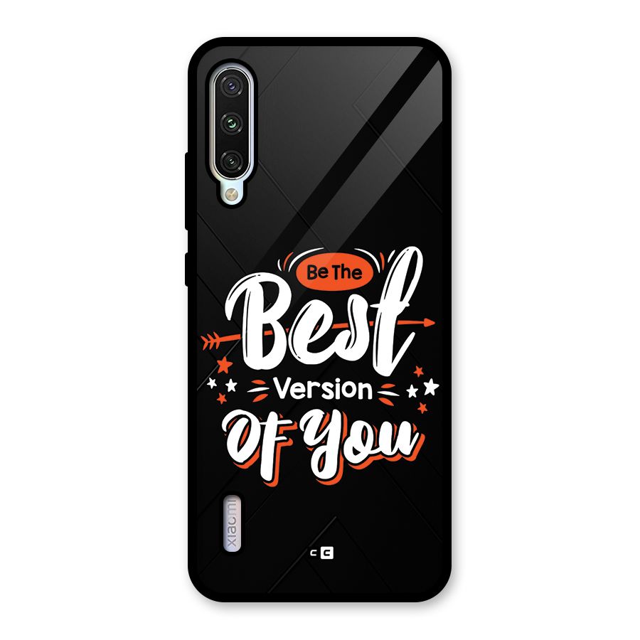 Be The Best Glass Back Case for Mi A3