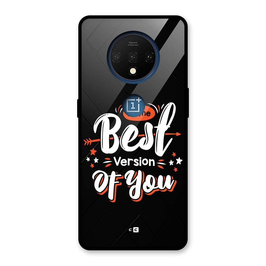 Be The Best Glass Back Case for OnePlus 7T