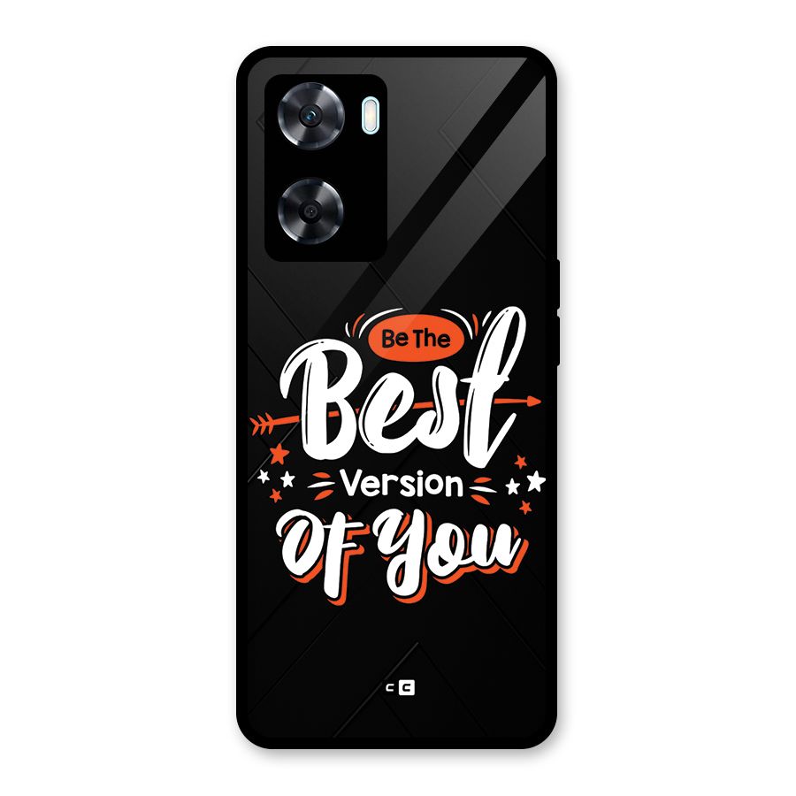 Be The Best Glass Back Case for Oppo A77s