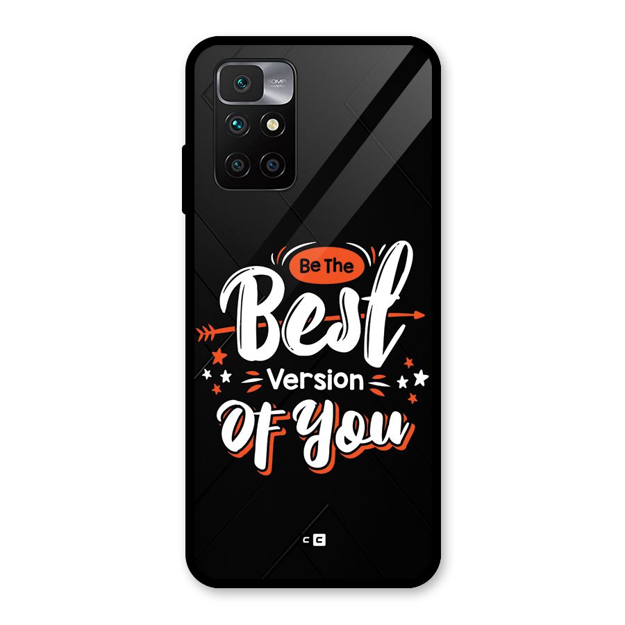 Be The Best Glass Back Case for Redmi 10 Prime