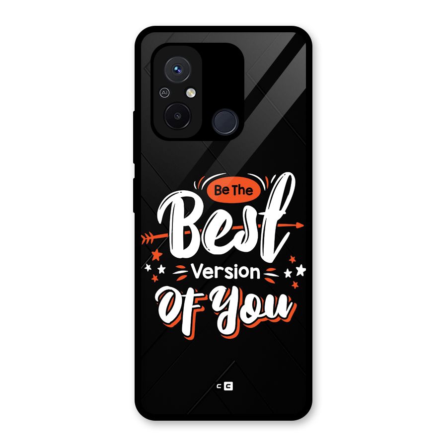 Be The Best Glass Back Case for Redmi 12C