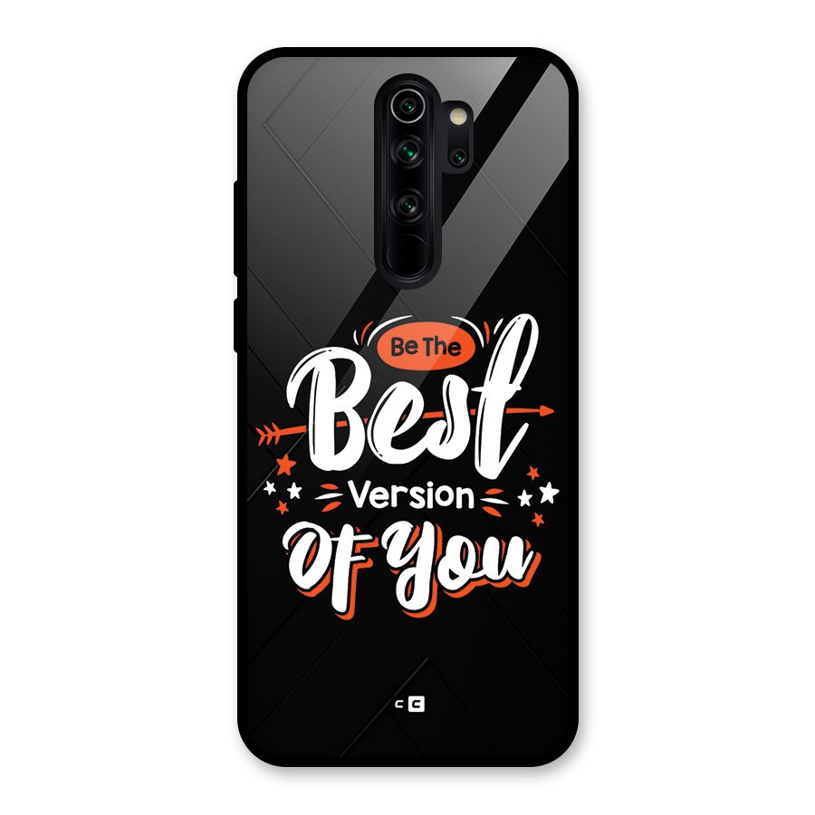 Be The Best Glass Back Case for Redmi Note 8 Pro