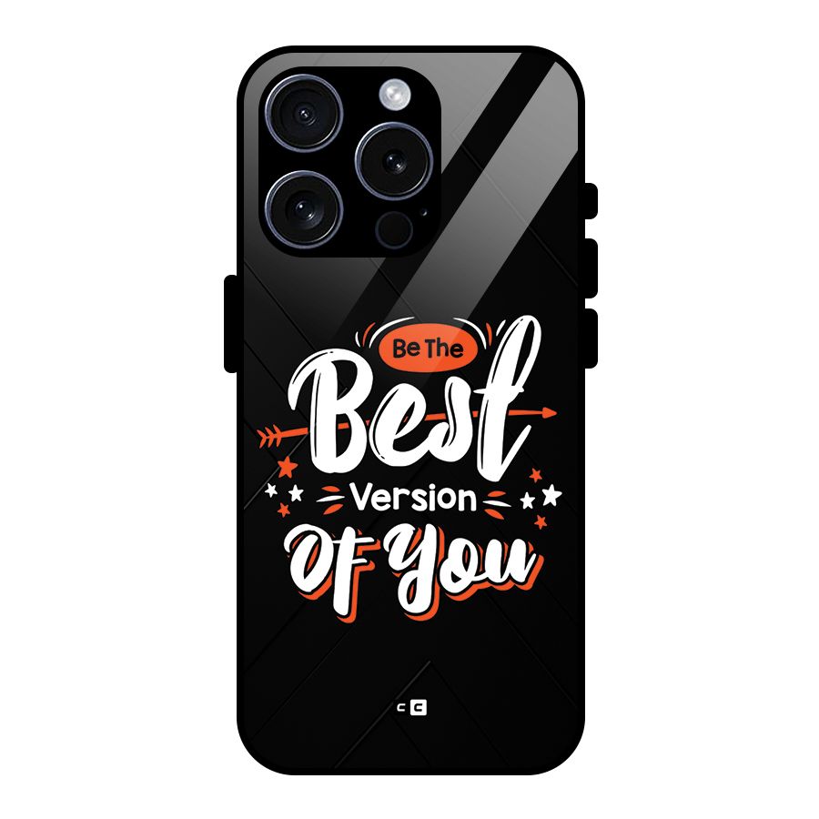 Be The Best Glass Back Case for iPhone 15 Pro