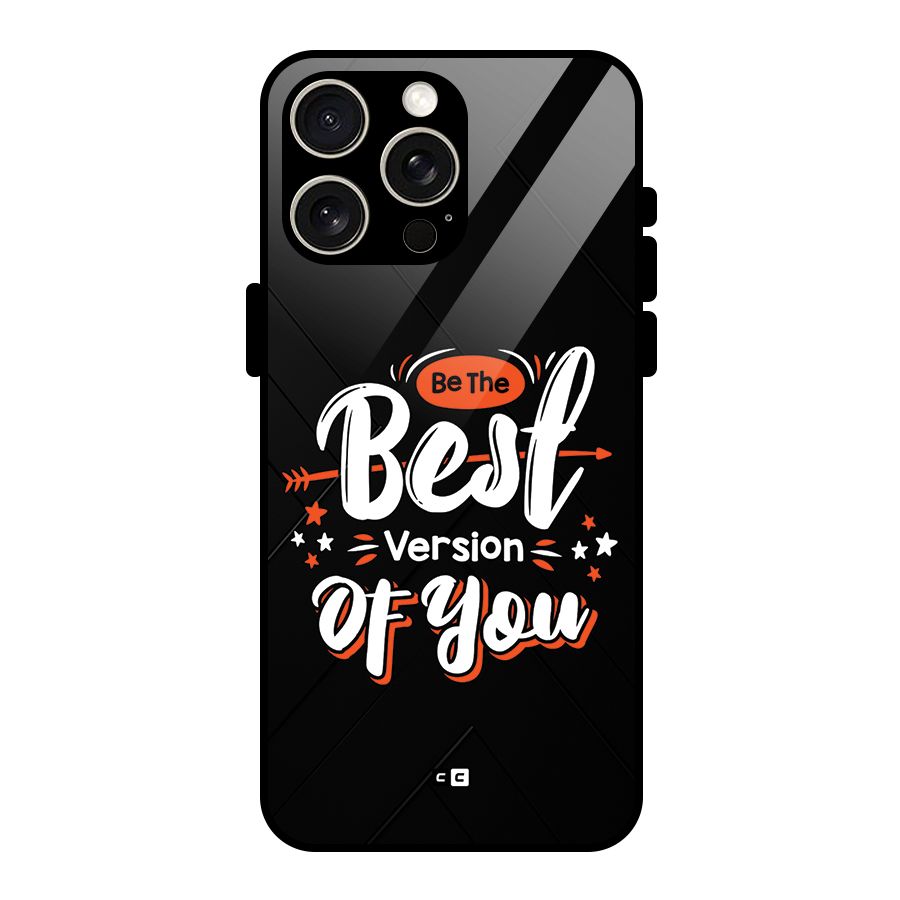 Be The Best Glass Back Case for iPhone 15 Pro Max