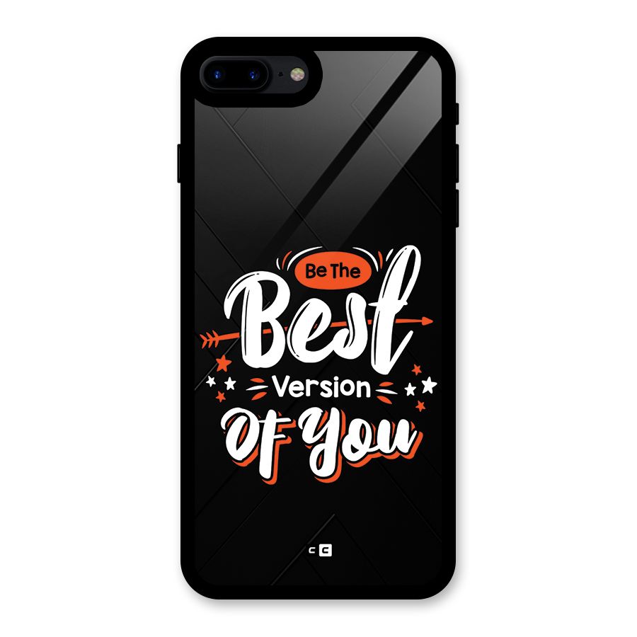 Be The Best Glass Back Case for iPhone 7 Plus