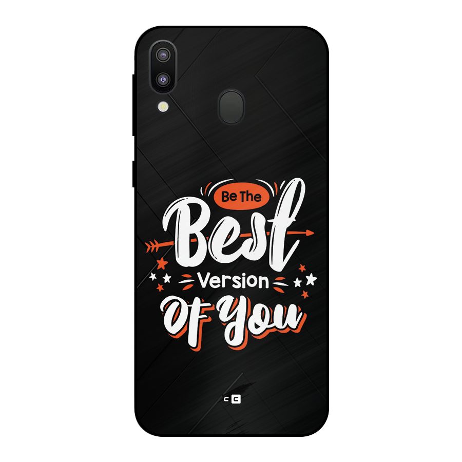 Be The Best Metal Back Case for Galaxy M20